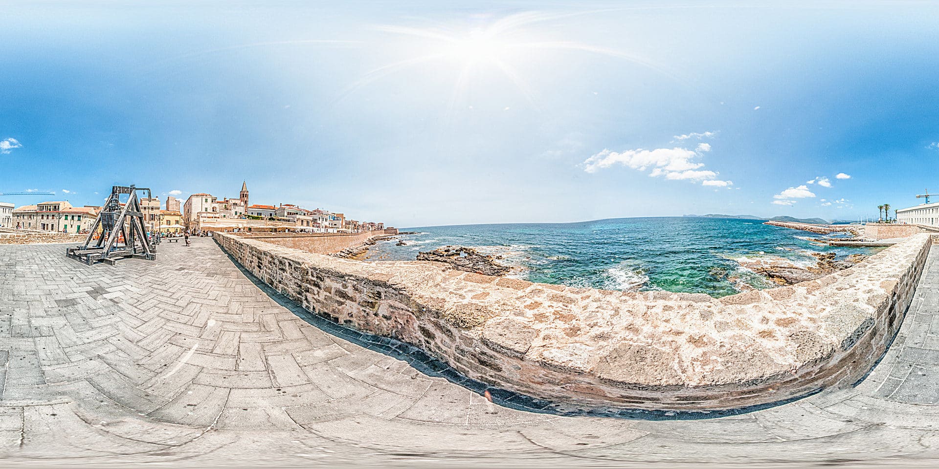 Alghero Altstadt Panorama